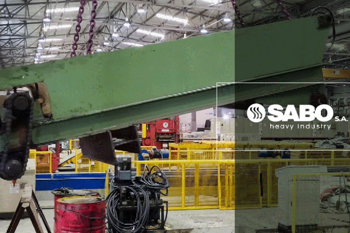 SABO: Αναβάθμιση υφιστάμενης γραμμής κατεργασίας μεταλλικών πλακών