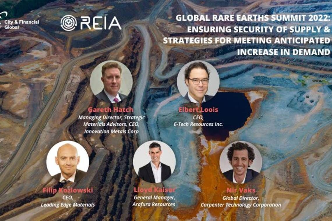 1ο Global Rare Earths Summit