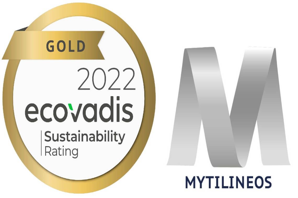 Χρυσό Βραβείο για τη MYTILINEOS από τον ευρωπαϊκό οργανισμό αξιολόγησης επιδόσεων Βιώσιμης Ανάπτυξης EcoVadis