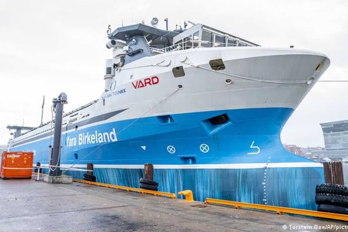 Yara Birkeland: Το πρώτο ηλεκτροκίνητο πλοίο για κοντέινερ