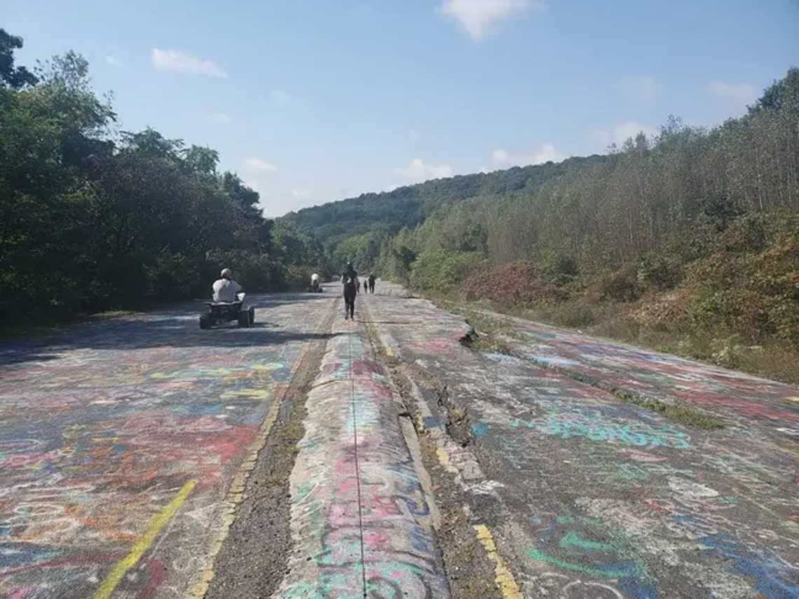 Η Graffiti Highway της Centralia έχει γίνει τουριστικό αξιοθέατο