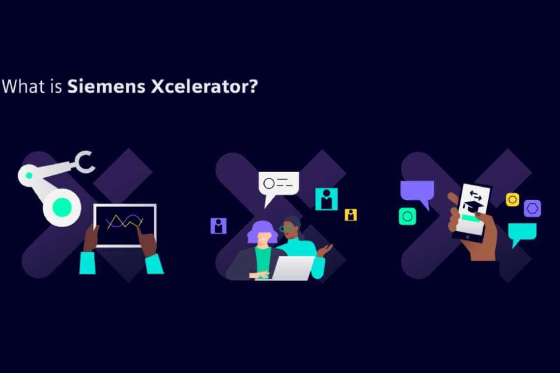 H Siemens Xcelerator είναι μια ανοιχτή ψηφιακή επιχειρηματική πλατφόρμα για την επιτάχυνση του ψηφιακού μετασχηματισμού