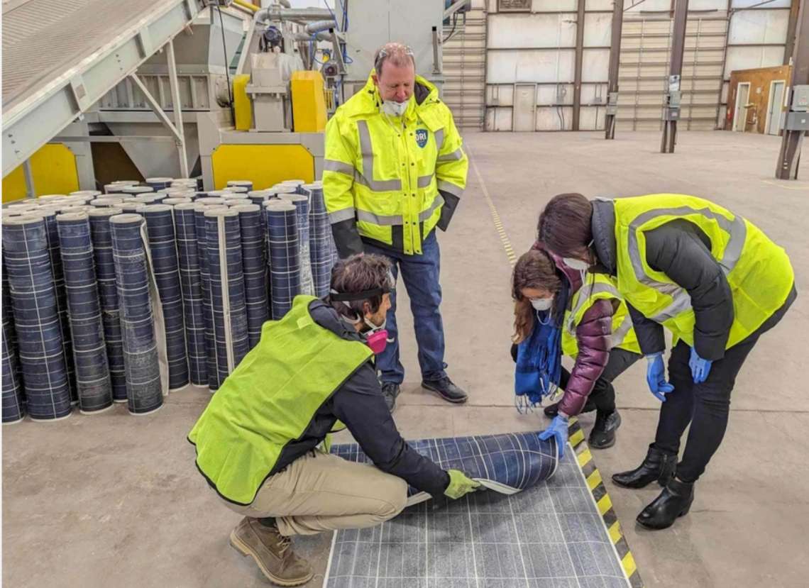 Ανακύκλωση φωτοβολταϊκών panels από τη SolarCycle