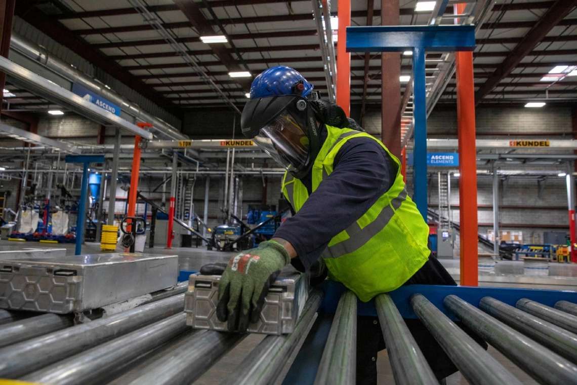 Νέο εργοστάσιο ανακύκλωσης μπαταριών στις ΗΠΑ από την Ascend Elements