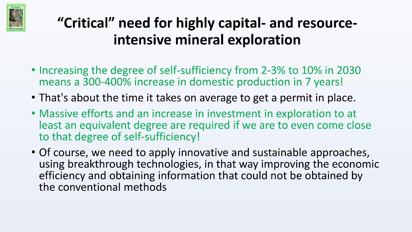 Capital Resource Intensive Mineral Exploration